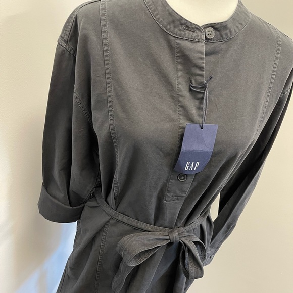 GAP 100% cotton Tie Dress - Picture 3 of 5